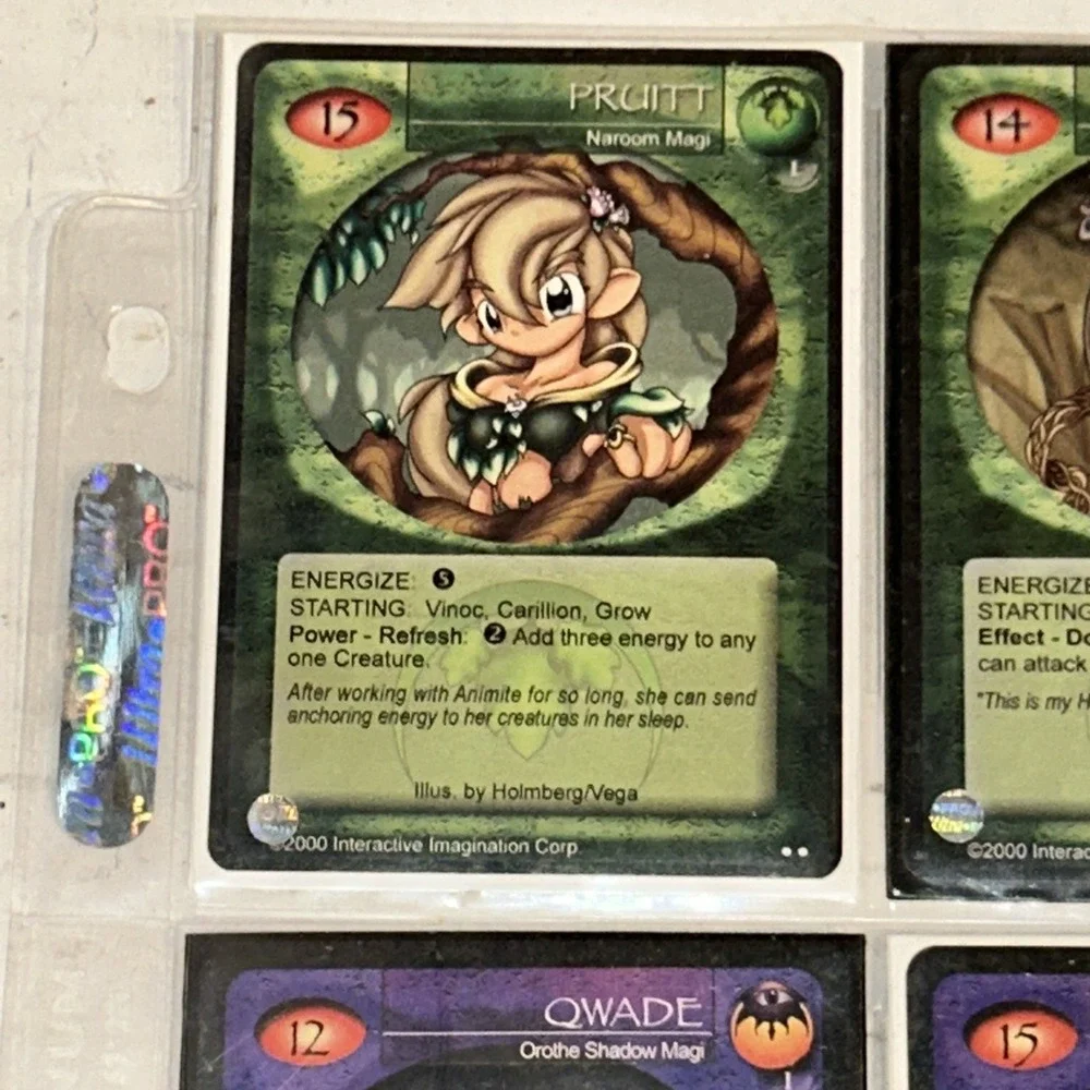Magi Nation Duel - Orothe Magi - Awakening - Trading Card Lot Of 9 B4